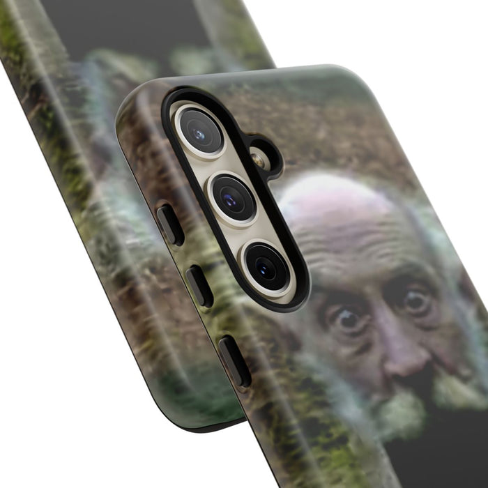 Surrealistische Reuzenhoofd-Toegang in de Natuur