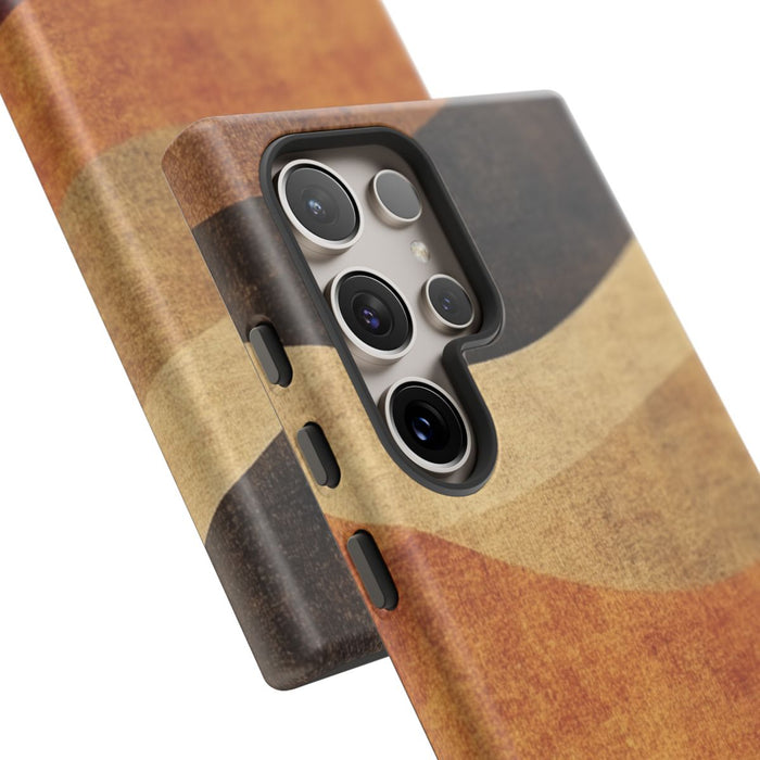 Warme Abstracte Golfpatronen
