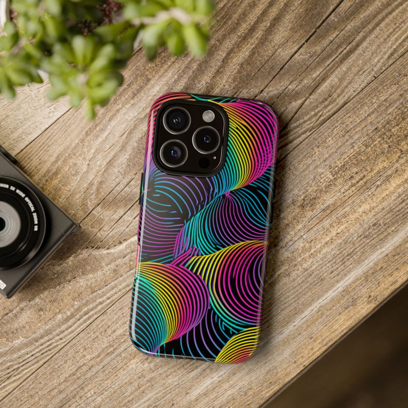 Kleurrijk Psychedelisch Optisch Patroon