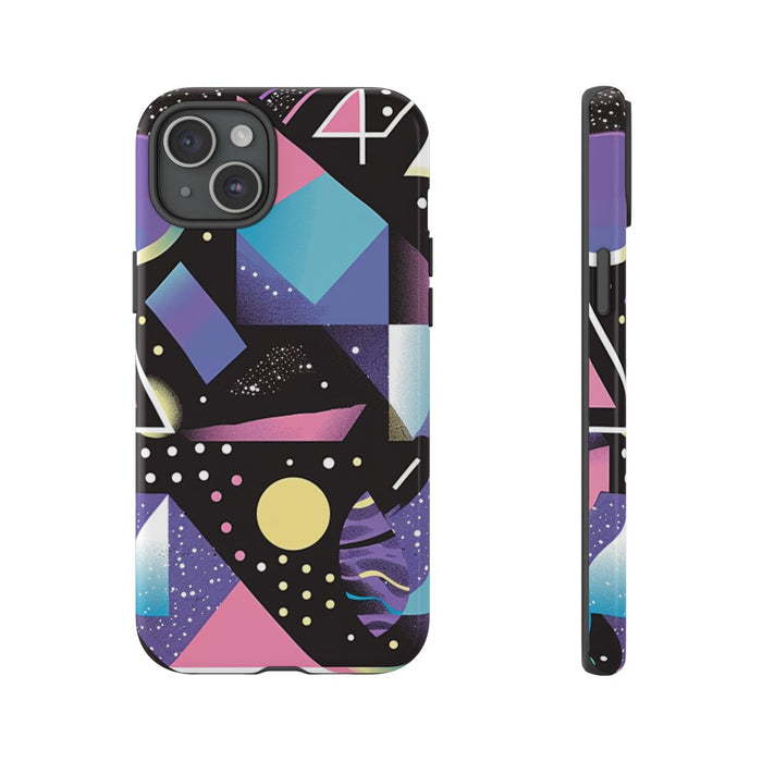 Geometrisch Vaporwave Abstract Patroon