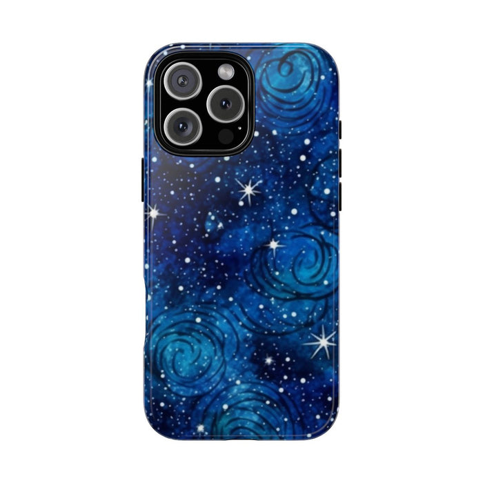 Blauw Sterrenstelsel Patroon