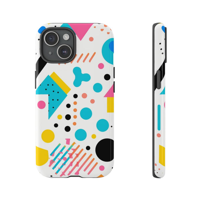 Kleurrijk Memphis Stijl Geometrisch Patroon