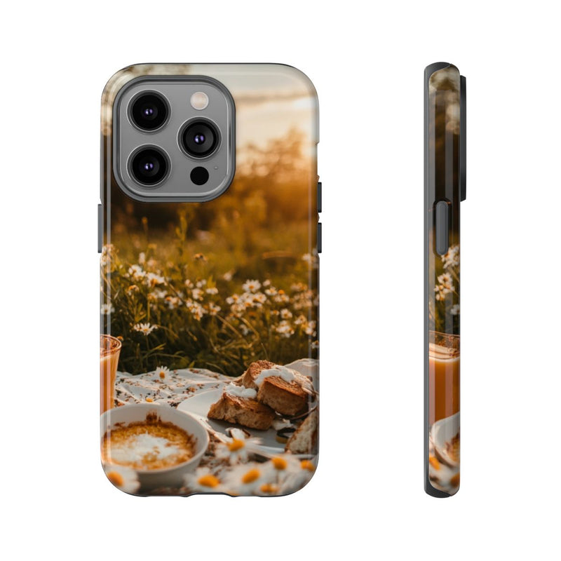 Zonnig Madeliefjesveld Ontbijtscène