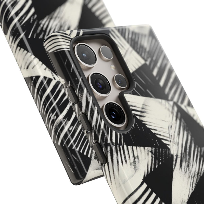 Zwart-Wit Geometrisch Patroon