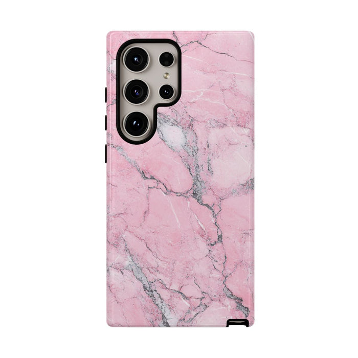 Roze Marmerstructuur met Glanzende Afwerking