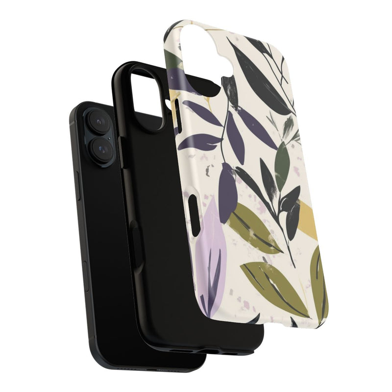 Gestileerd Botanisch Bladerenpatroon