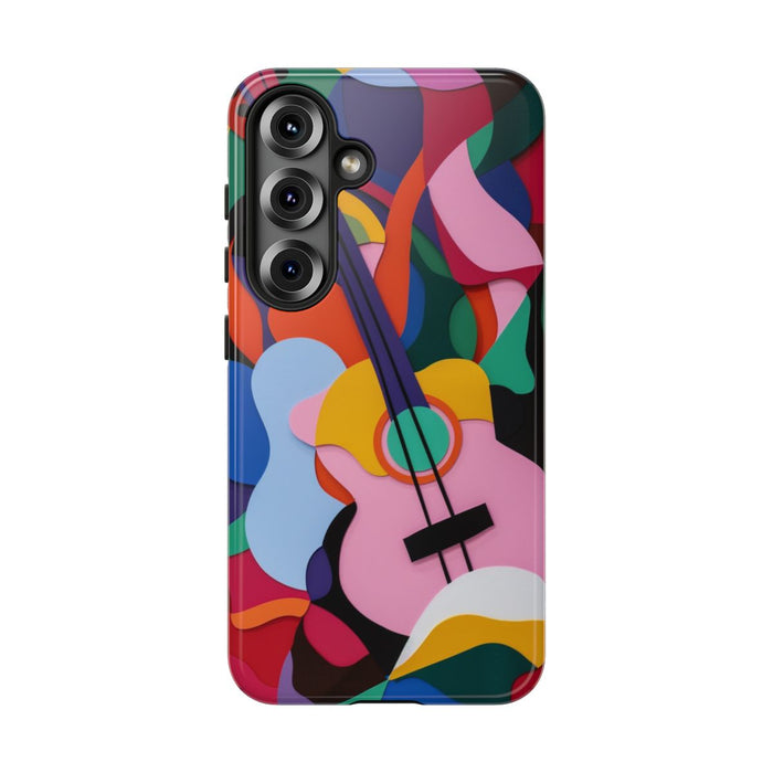 Kleurrijke Abstracte Gitaar