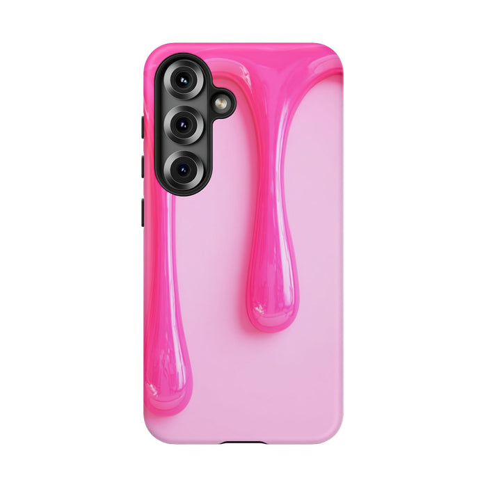 Glanzend Roze Druipend Vloeistofontwerp
