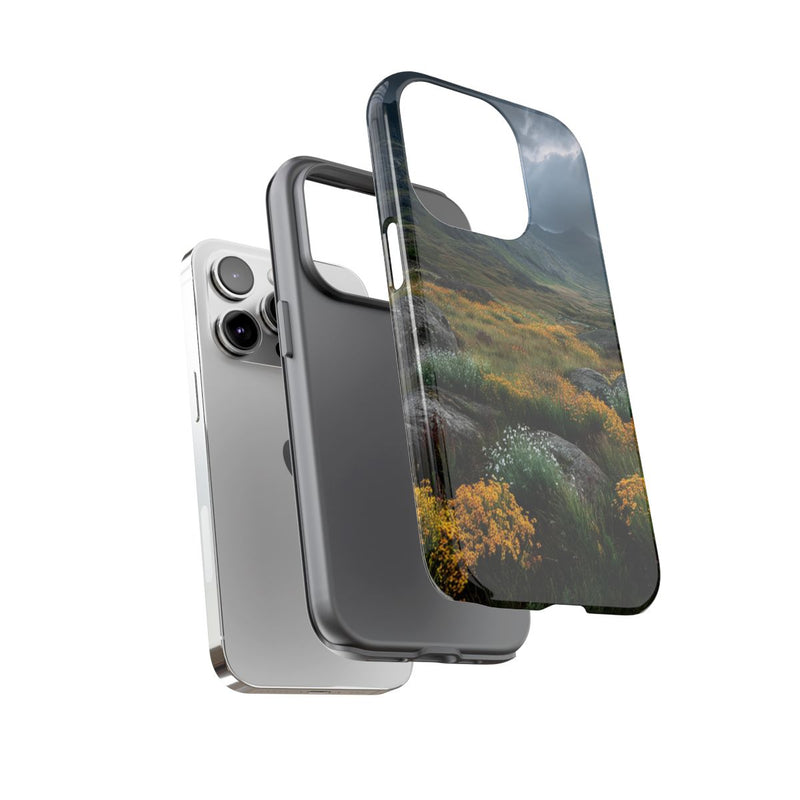 Berglandschap met Wilde Bloemen