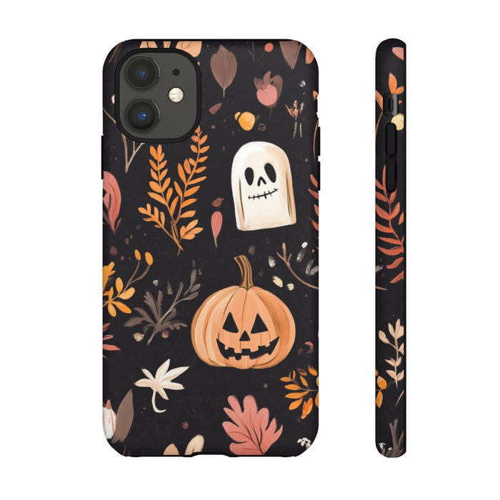 Halloween Pompoen- en Spookmotief
