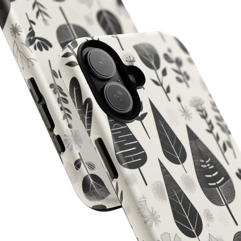 Monochroom Botanisch Patroon