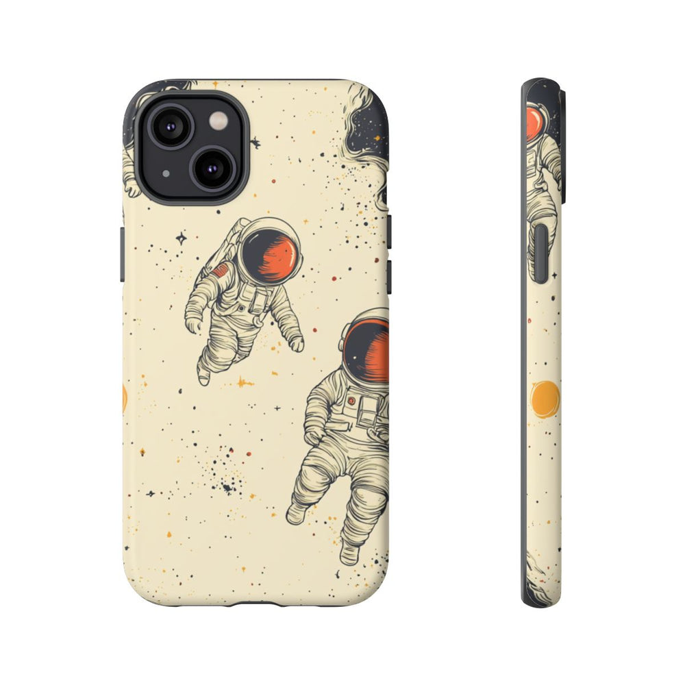 Astronauten in de Ruimtepatroon