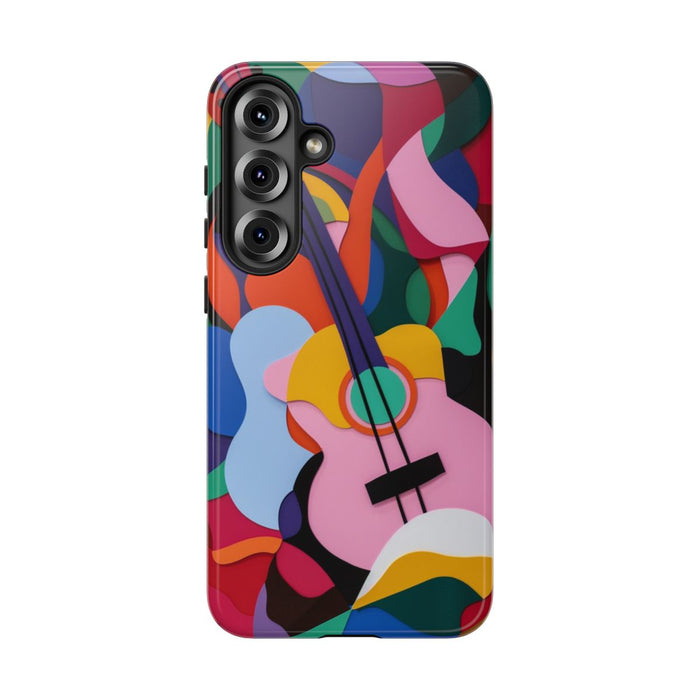 Kleurrijke Abstracte Gitaar