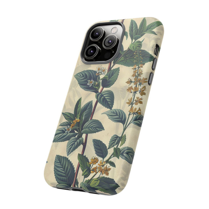 Vintage Botanisch Kruidenpatroon