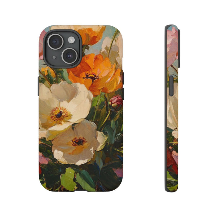 Kleurrijk Olieverfboeket met Bloemen
