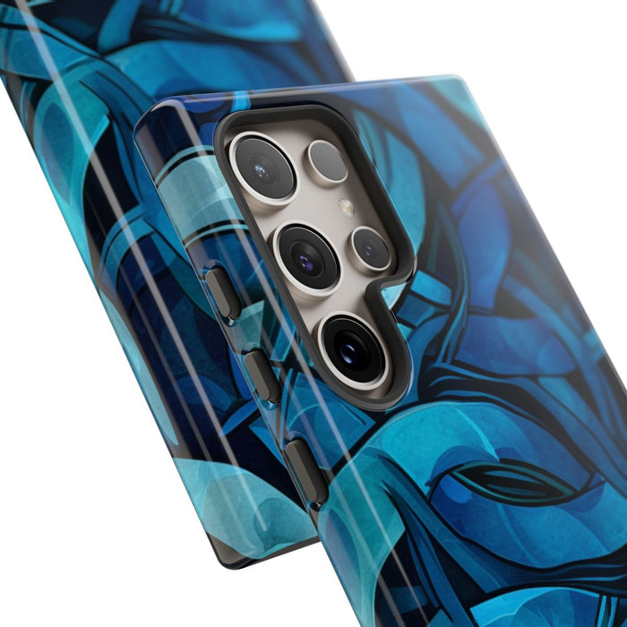 Blauw Keltisch Knoopmotief