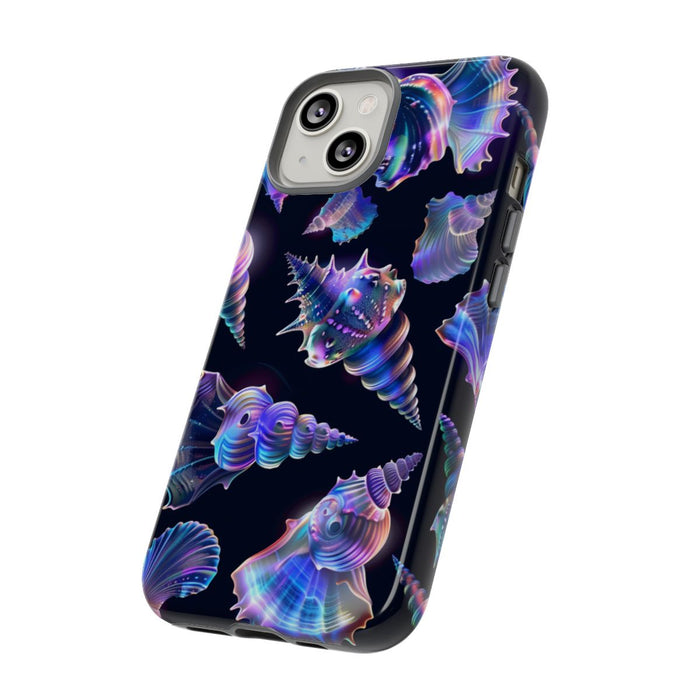 Neon Pastel Schelpenpatroon