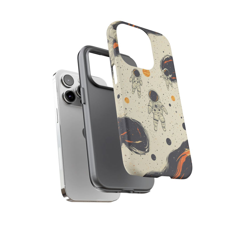 Astronauten en Ruimte-elementen Patroon