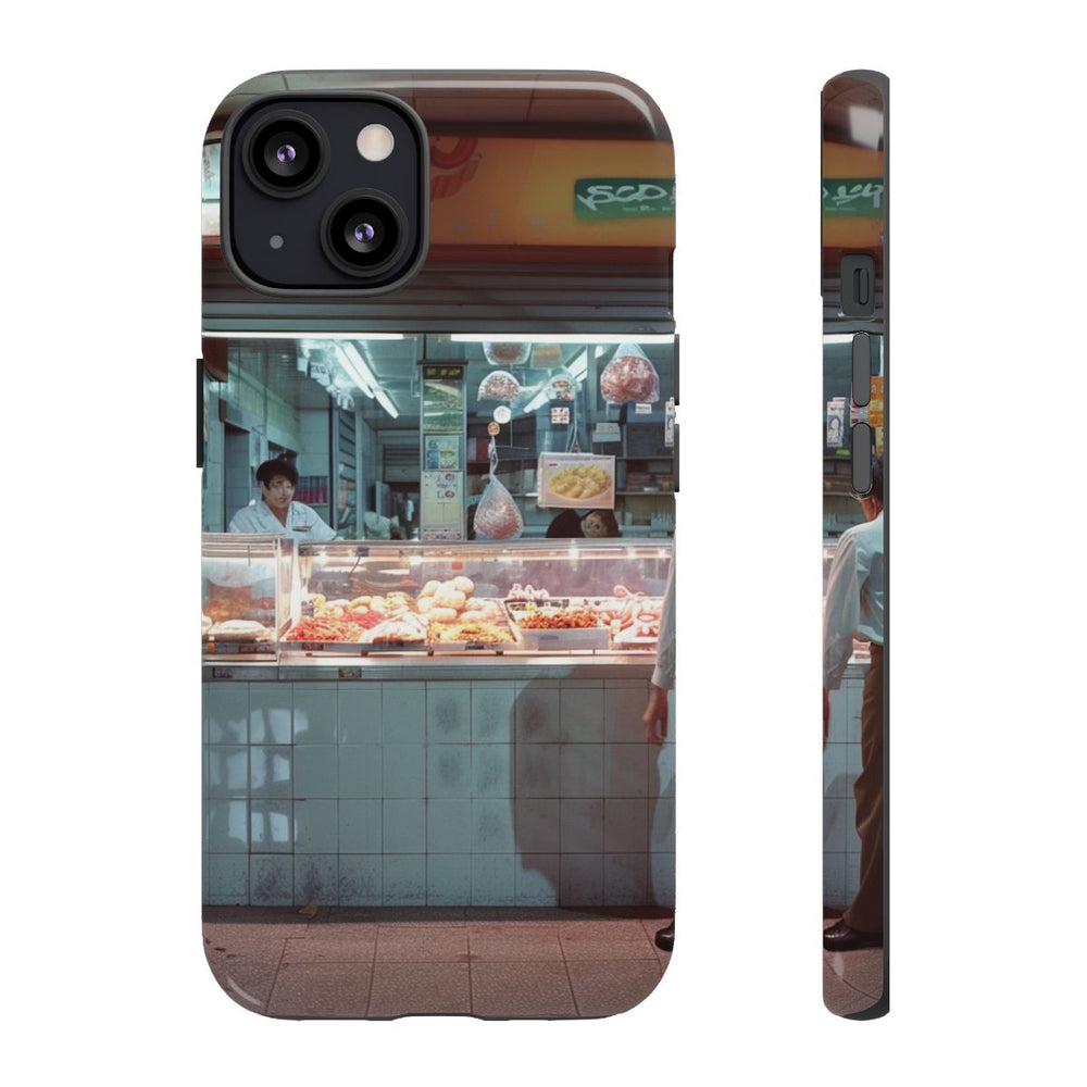 Straatvoedselkraam Tafereel