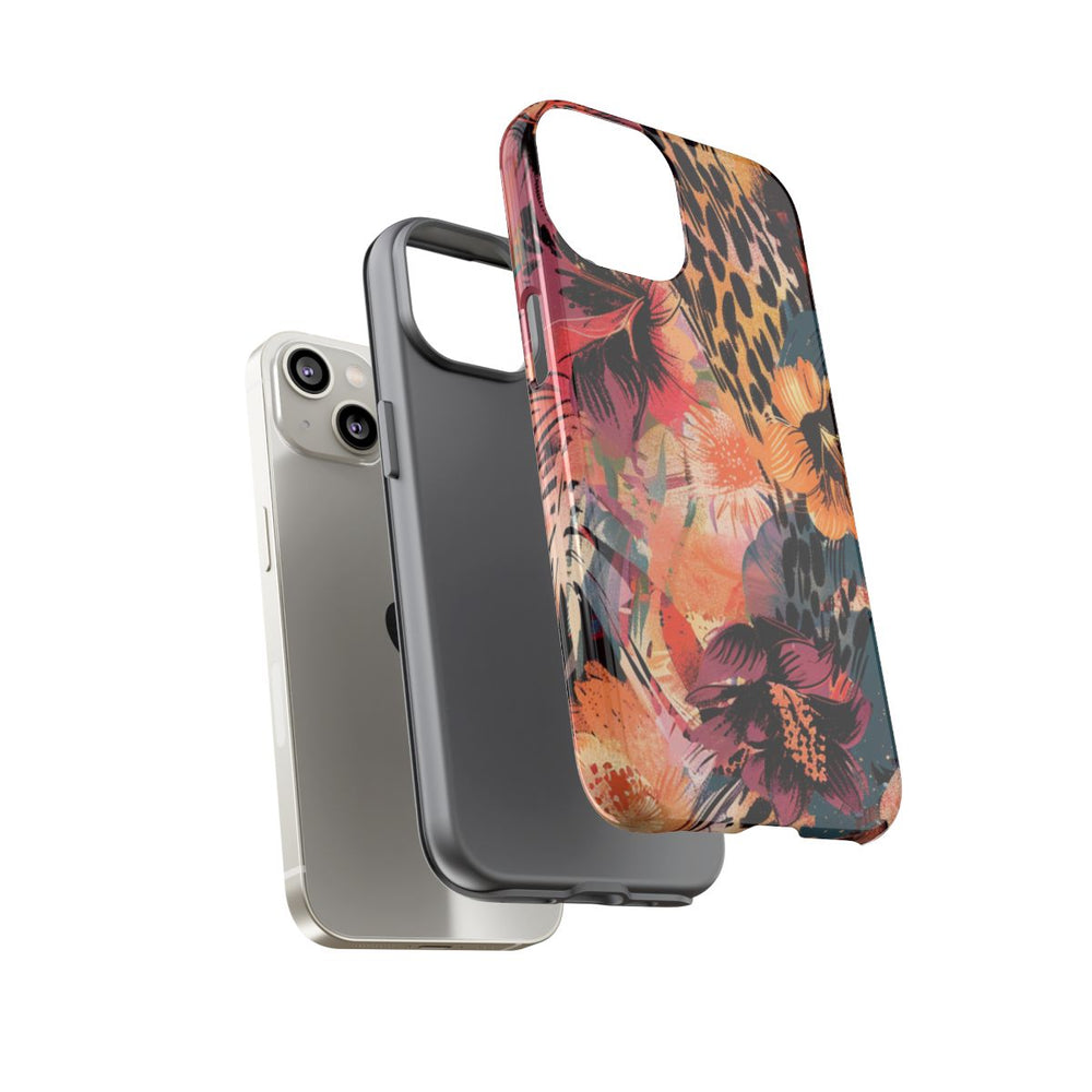 Abstracte Bloemen- en Dierenprint