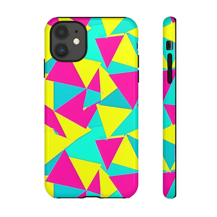 Neon Driehoekenpatroon