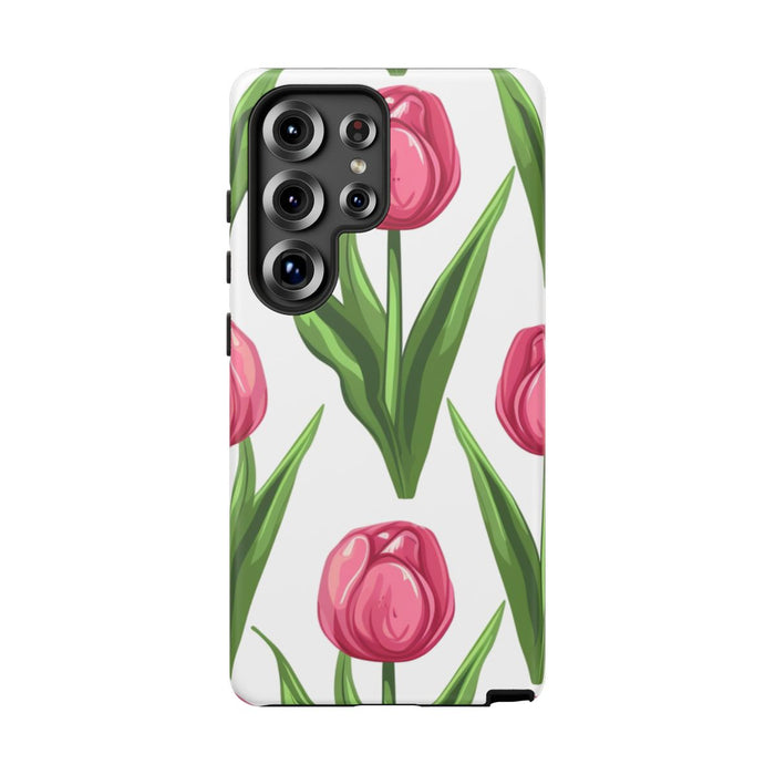 Roze Tulp Bloemenpatroon