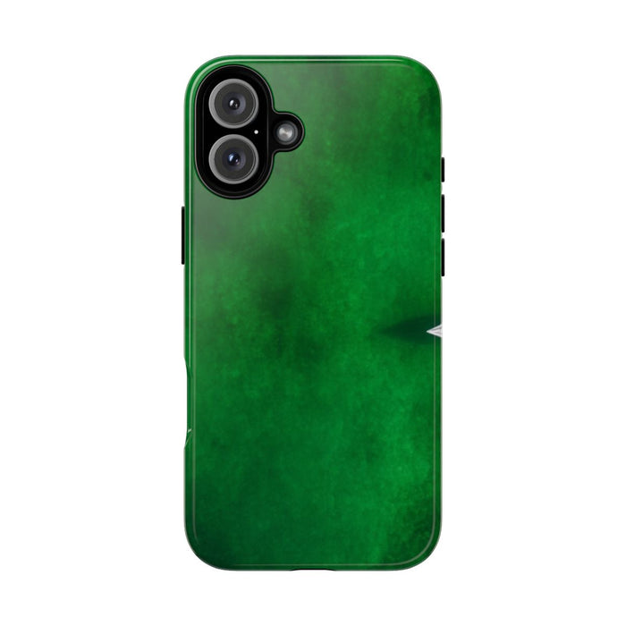 Minimalistische Kajak op Groen Water
