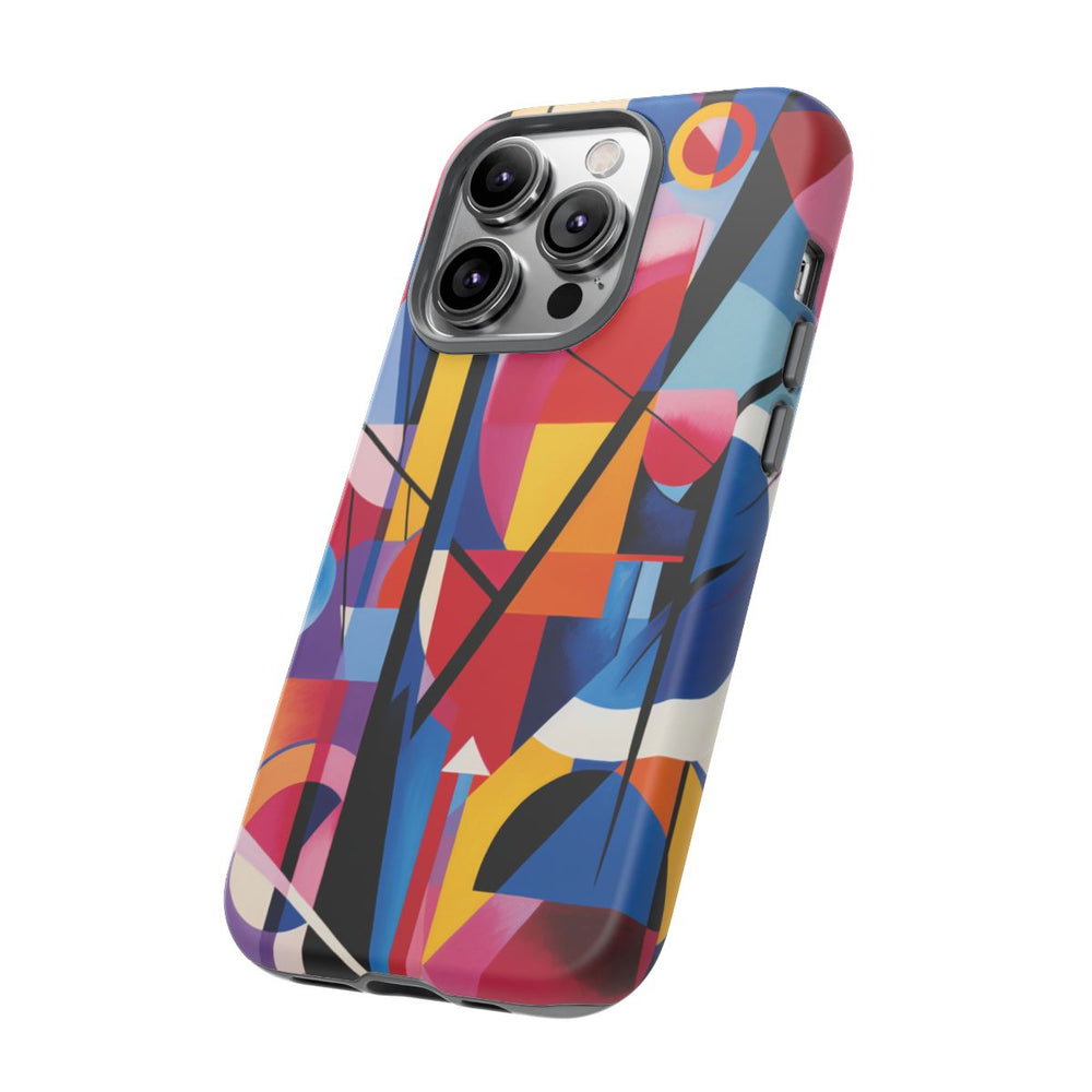 Abstracte Geometrische Kleurencompositie