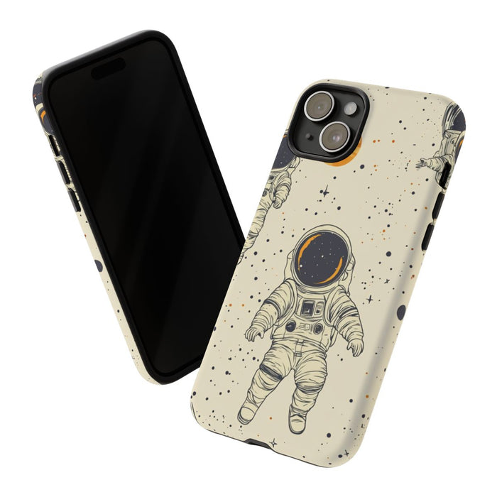 Zwevende Astronauten en Ruimtepatroon
