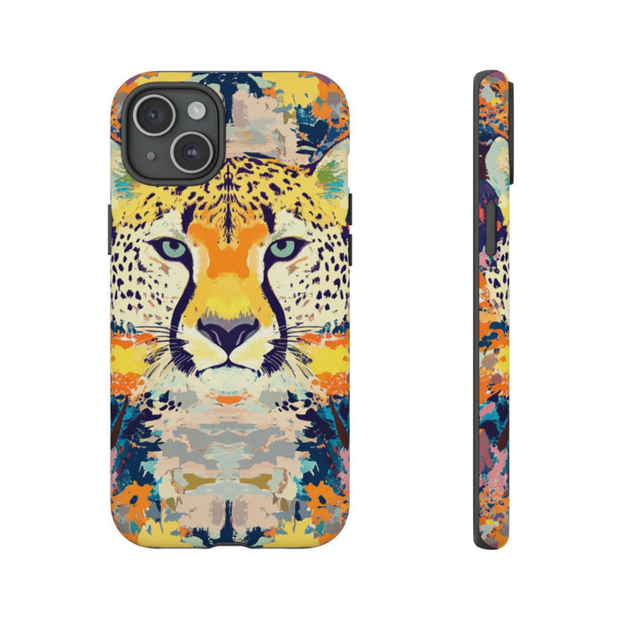 Abstracte Cheeta Gezichtspatroon