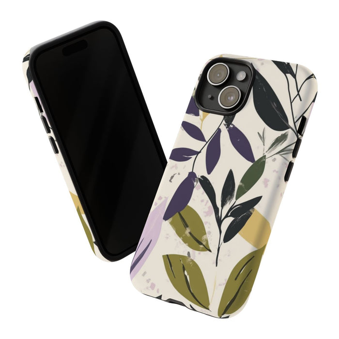 Gestileerd Botanisch Bladerenpatroon
