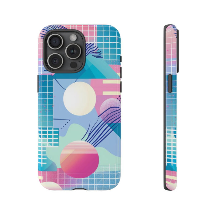 Abstract Geometrisch Patroon in Pasteltinten