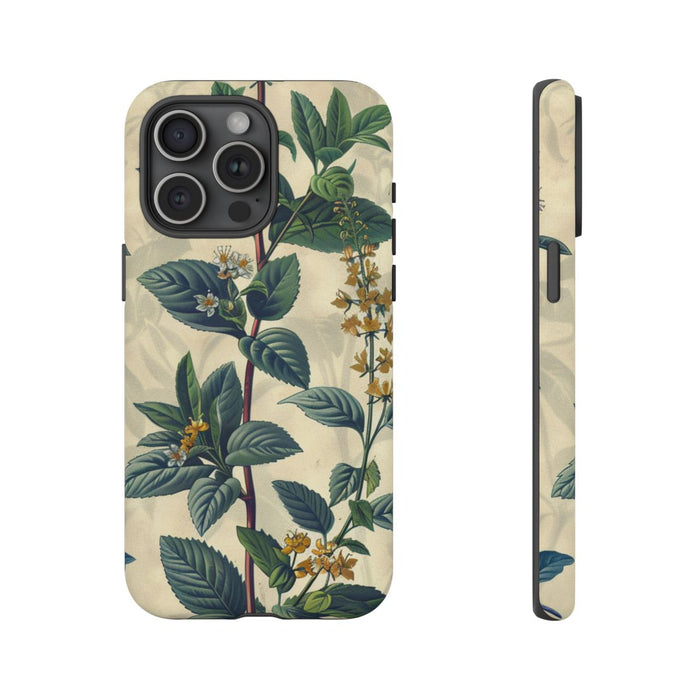 Vintage Botanisch Kruidenpatroon