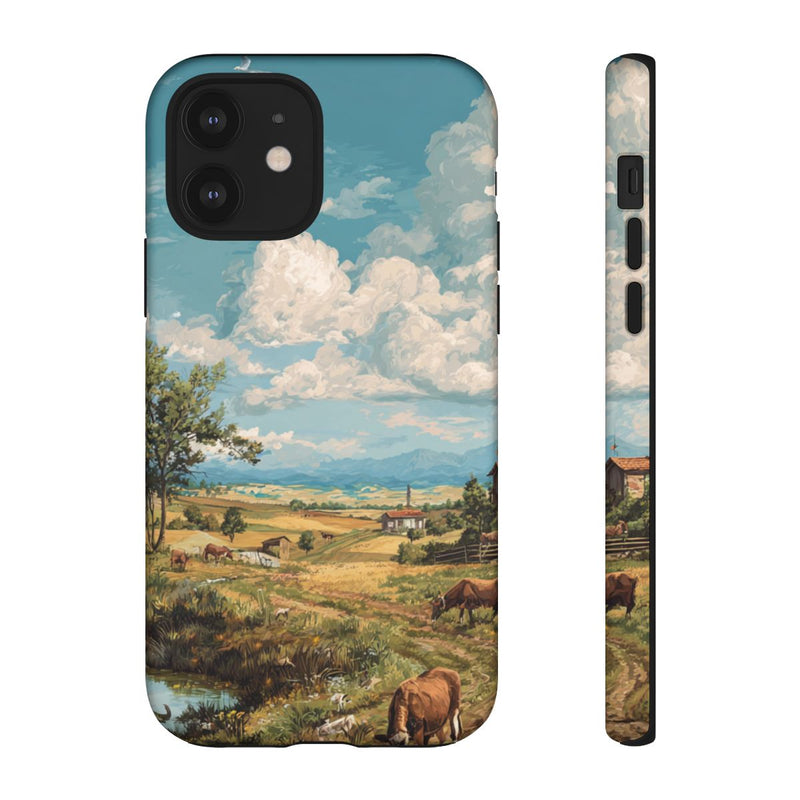 Landelijk Uitzicht met Boerderijdieren