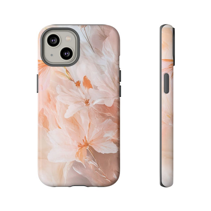 Subtiele Pastelkleurige Bloemen Abstract