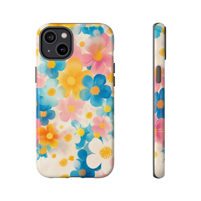 Vrolijk Pastel Bloemenpatroon
