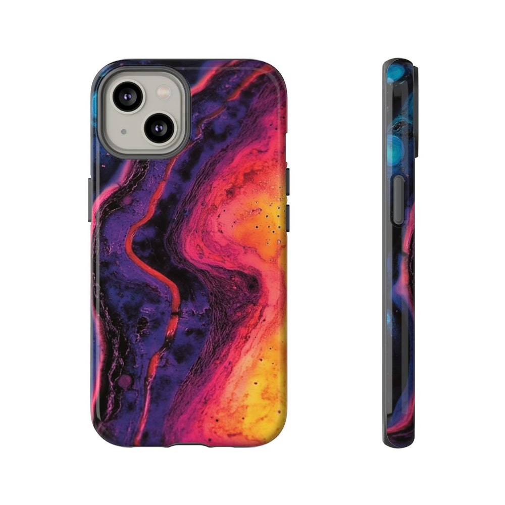 Abstracte Kleurrijke Vloeibare Kunst