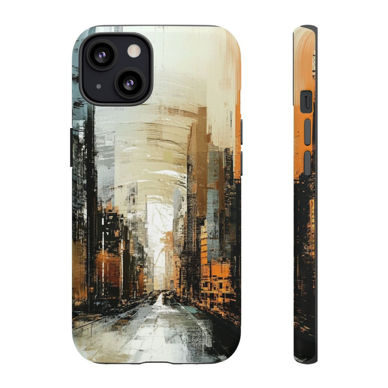 Abstracte Stedelijke Straatscène