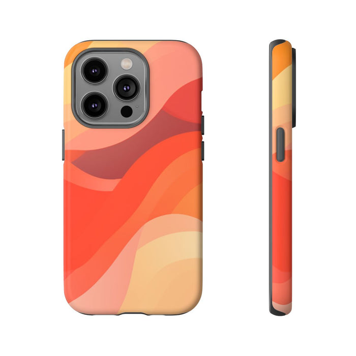Warme Abstracte Golfpatronen