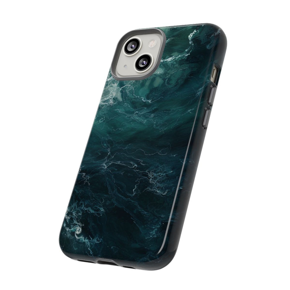 Donkere Waterdiepte Abstracte Kunst