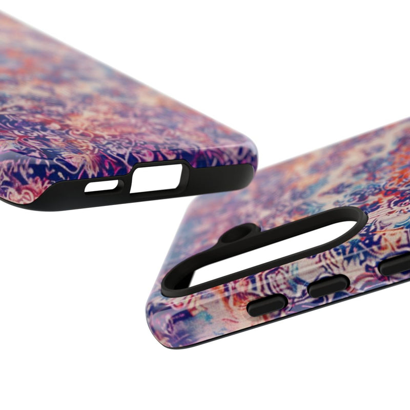 Gedetailleerd Psychedelisch Oosters Tapijtpatroon