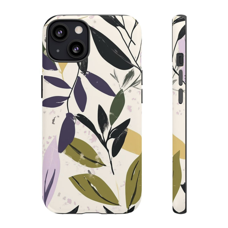 Gestileerd Botanisch Bladerenpatroon