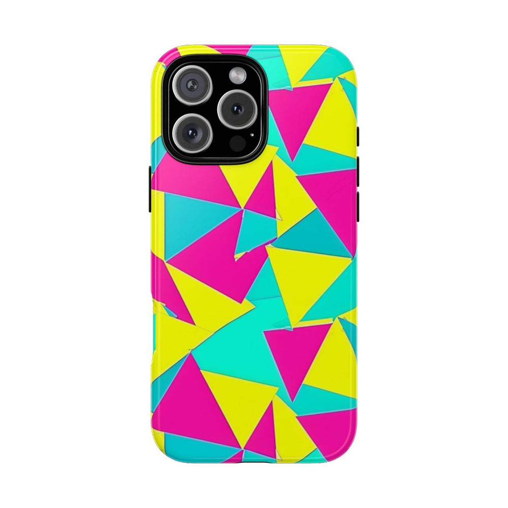 Neon Driehoekenpatroon