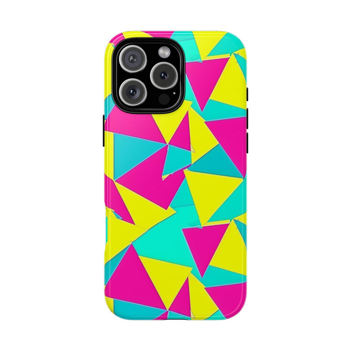 Neon Driehoekenpatroon