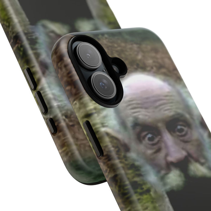 Surrealistische Reuzenhoofd-Toegang in de Natuur