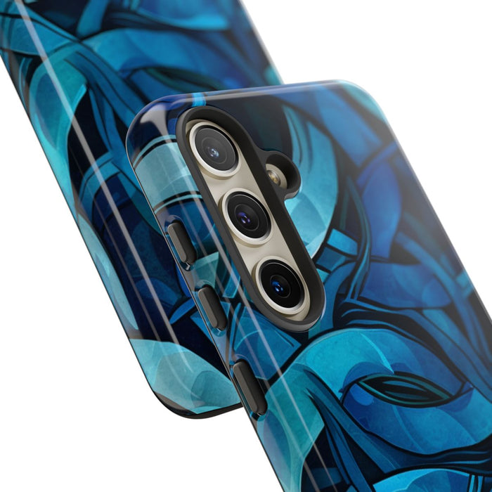 Blauw Keltisch Knoopmotief