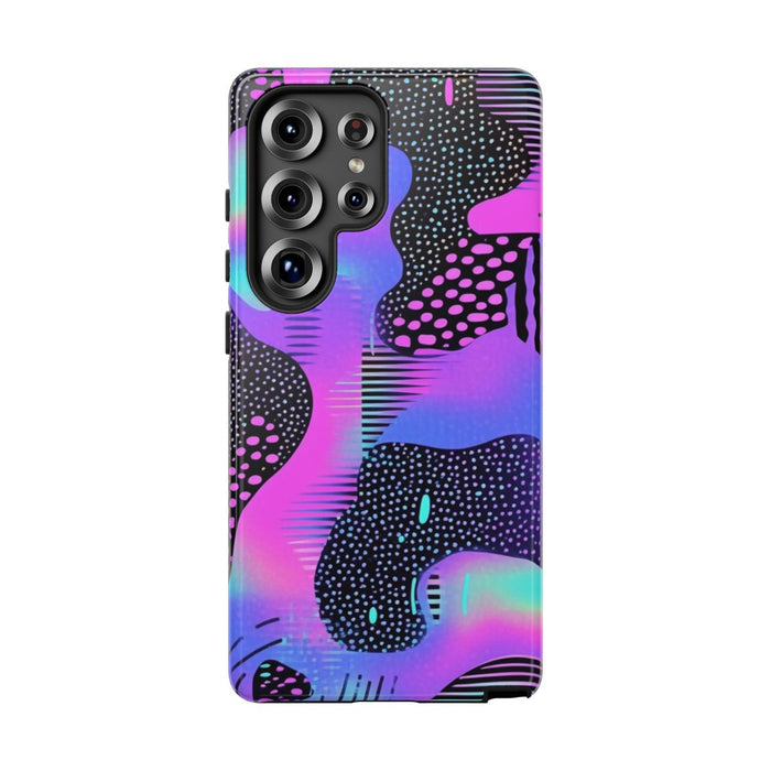 Abstract Neon Vaporwave Patroon