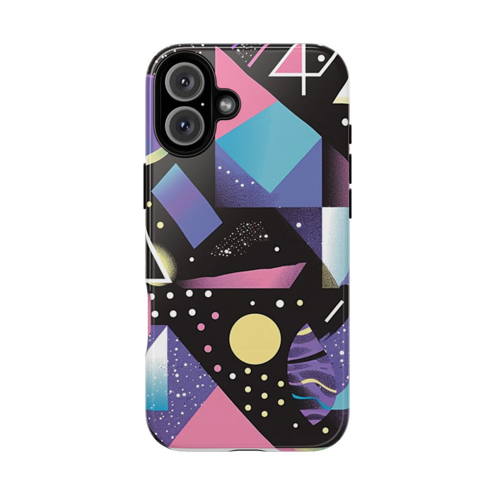 Geometrisch Vaporwave Abstract Patroon