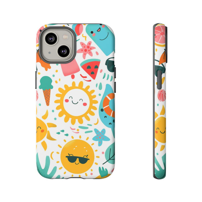 Vrolijke Zomerzonnetjes en Lekkernijen Patroon