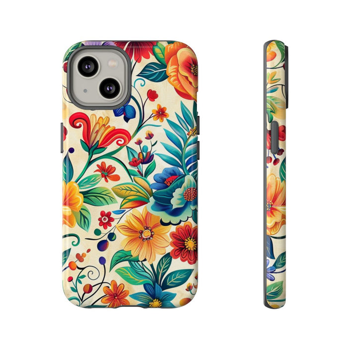 Vrolijk Multicolor Bloemenpatroon